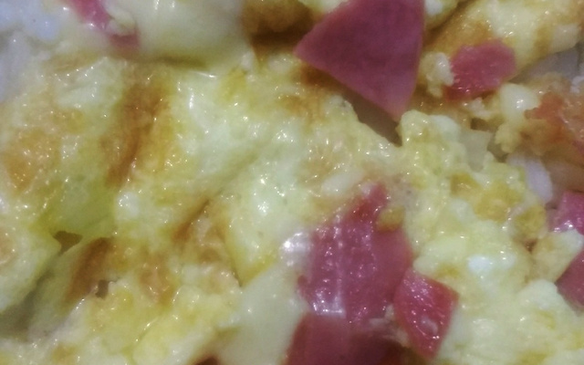 Omelete simples e rápido