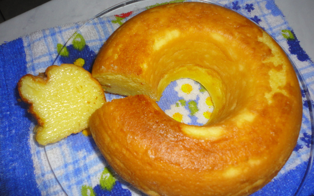 Bolo sem farinha de trigo