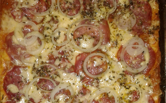 Pizza de liquidificador