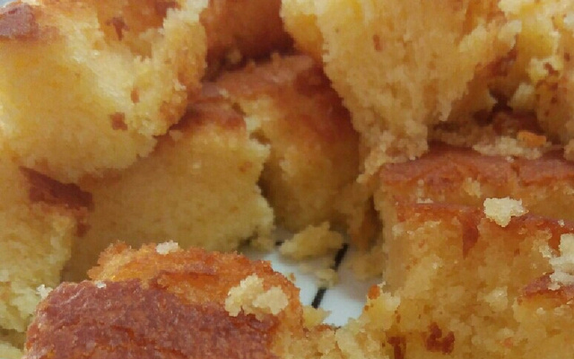 Bolo de Puba com Leite Condensado