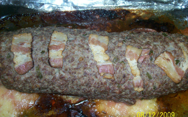 Rocambole de Carne moída