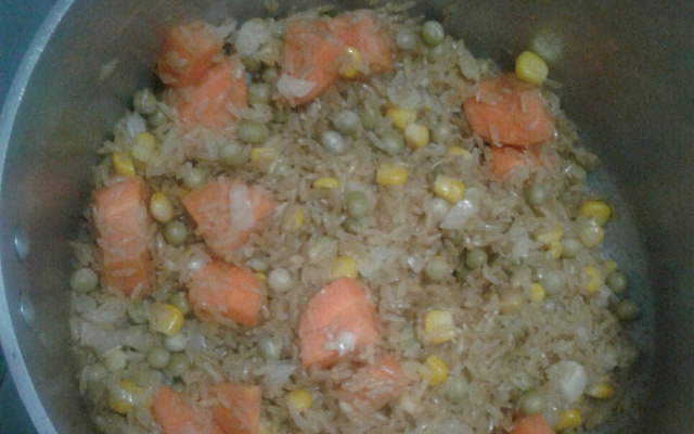 Arroz integral diferente