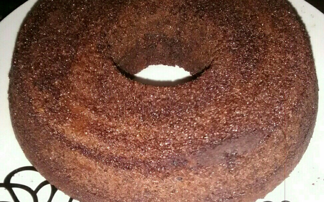 Bolo de chocolate no liquidificador