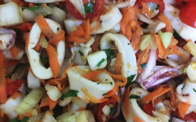 Vinagrete de lula Ju Garcia