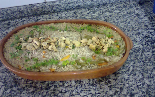 Arroz de caçador à la Mara