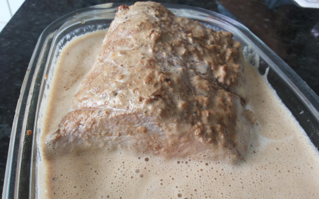 Lombo assado no leite