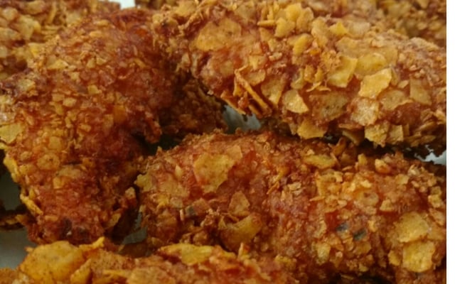 Frango frito crocante (Tipo KFC )