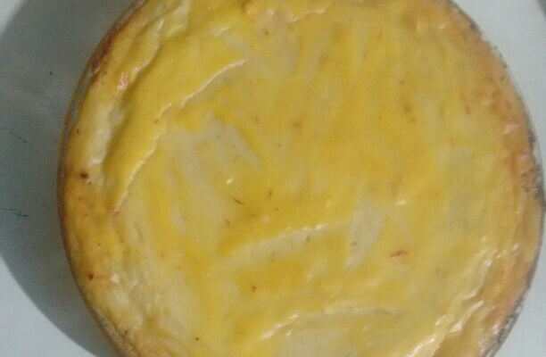 Bolo de batata com recheio de camarão