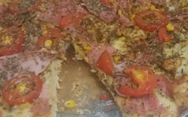Pizza de liqüidificador