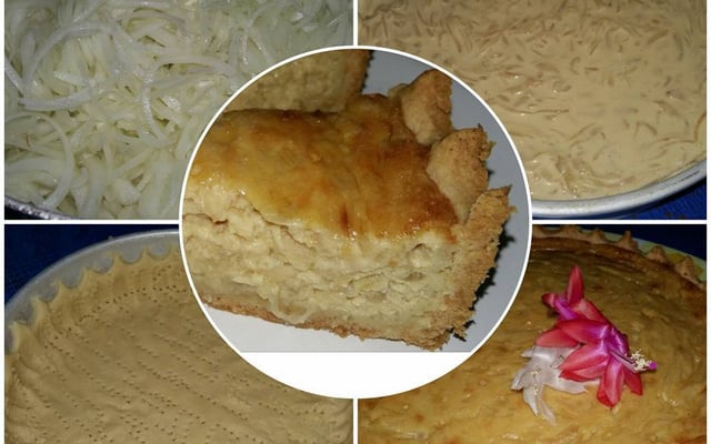 Torta de cebola de família