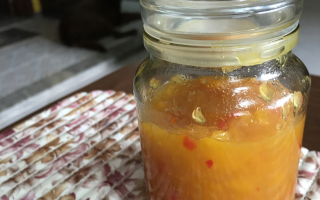 Geleia de manga picante