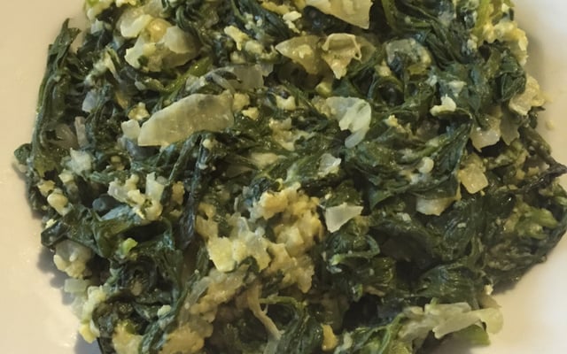 Espinafre gostoso