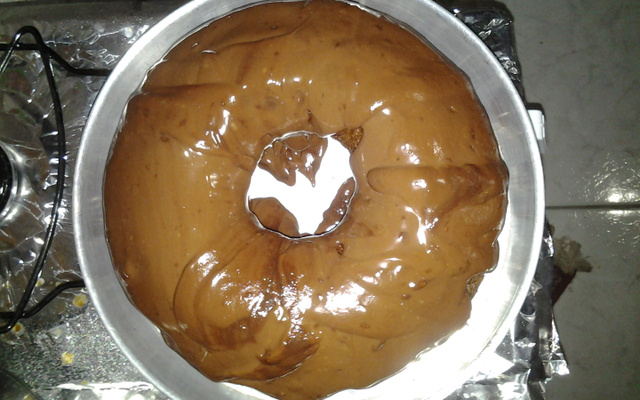 Bolo de Cenoura com Chocolate