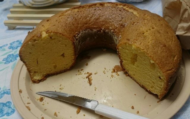 Bolo de fubá simples mas maravilhoso