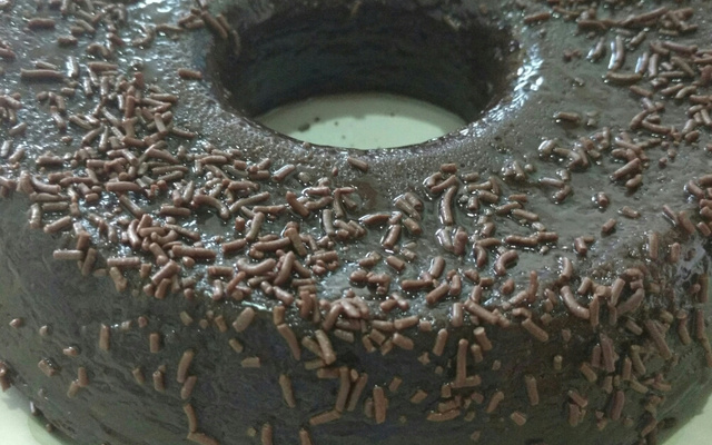 Brigadeirão de microondas