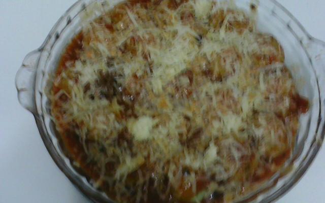 Nhoque de arroz da Letinha