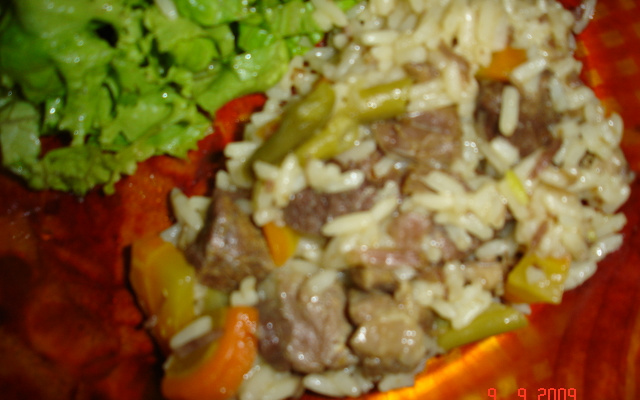 Arroz de panela de pressão