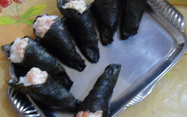 Sushi e Temaki  de Salmão Completo