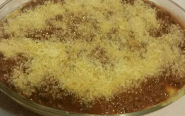 Polenta na panela de pressão