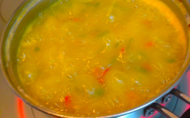 Sopa de Mandioca deliciosa