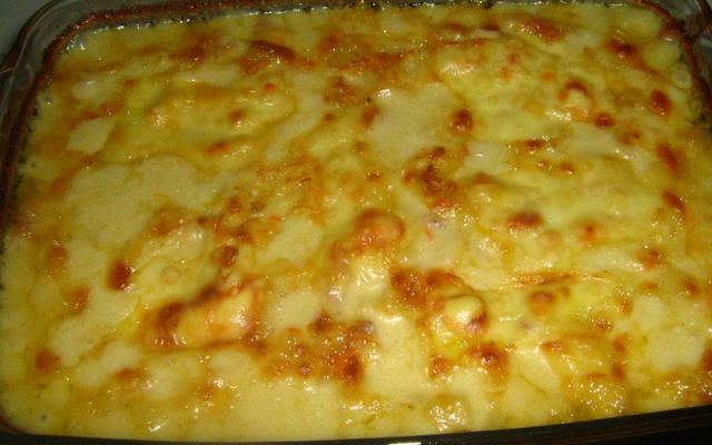 Gratinado de bacalhau