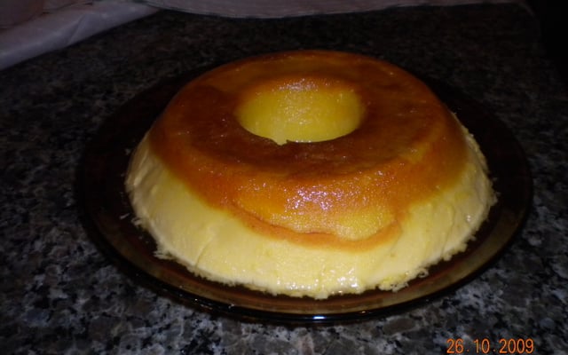 Pudim de 1 pão francês