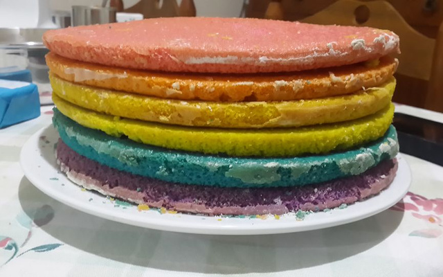 Pão-de-ló que rende bastante