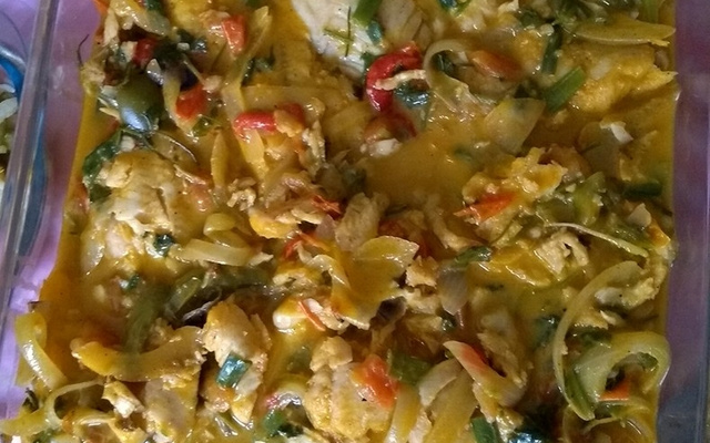Filé de merluza com purê de batatas