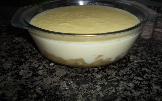 Creme gelado de abacaxi e morango