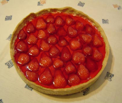 Torta de morango delícia