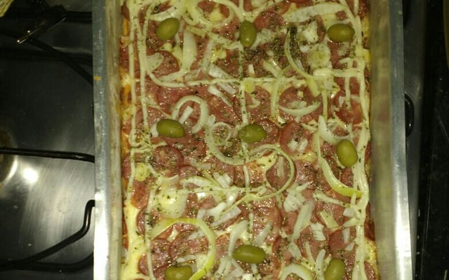 Massa de pizza de liquidificador