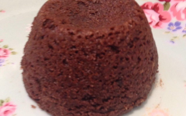 Petit gâteau de creme de avelã perfeito