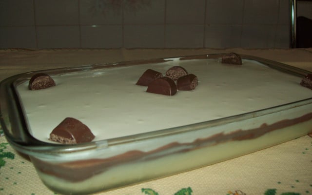 Pavê de bolacha maizena