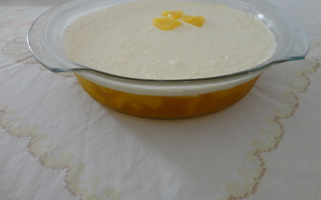 Gelatina de abacaxi