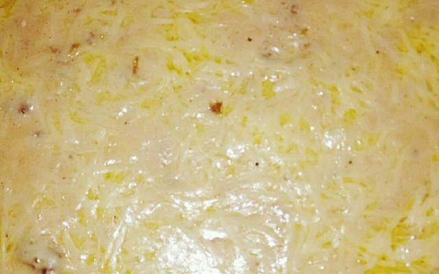 Fricassê de carne moída com requeijão