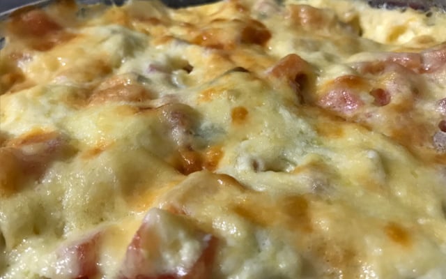 Couve-flor gratinada