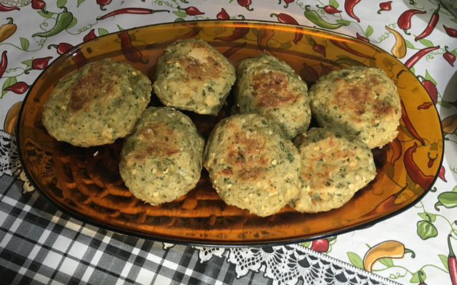 Hambúrguer de berinjela