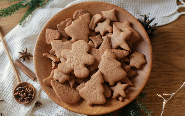 Biscoito de Natal na airfryer