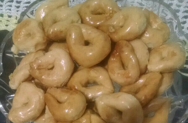 Biscoito cozido e assado