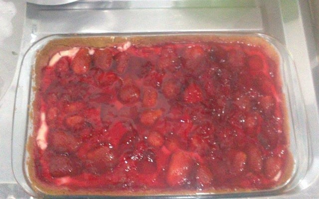 Torta de morango rápida