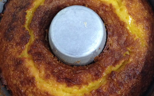 Bolo de laranja - sem glúten e sem lactose