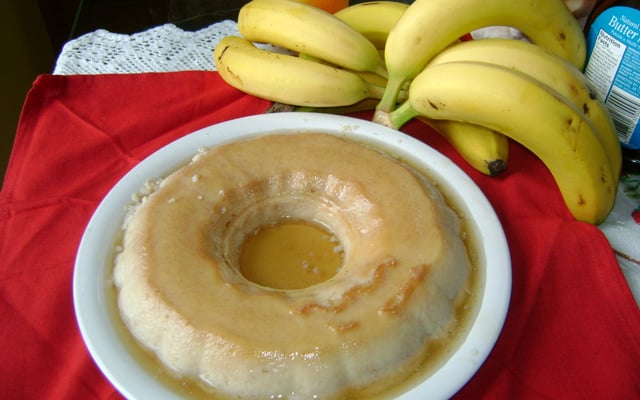Pudim de Banana