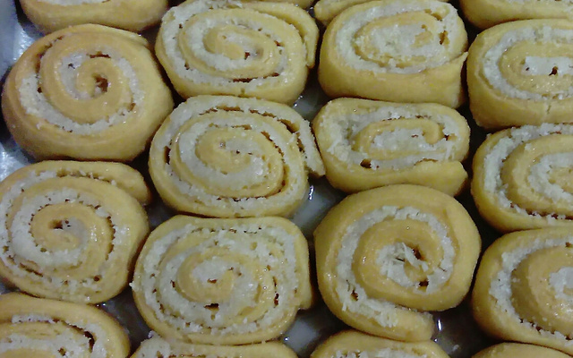 Caracóis de coco espetaculares