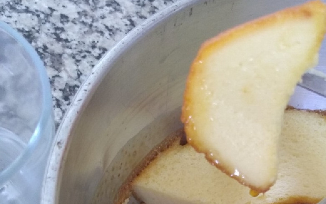 Pudim sem gluten e sem lactose da D. Jaira