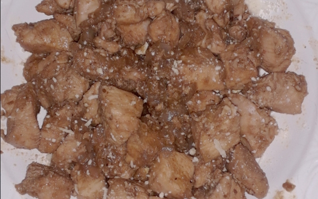 Filé de frango ao molho shoyu