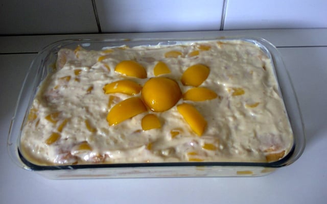 Torta de pêssego