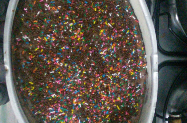 Bolo brigadeirão da Laila(sem farinha de trigol