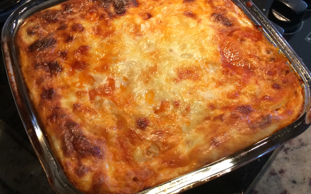 Torta de atum de forno