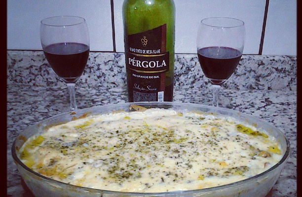 Lasanha de abobrinha light