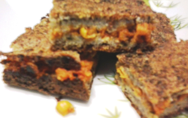 Torta diferente de liquidificador